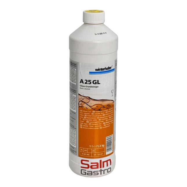 Winterhalter Gläserspülmaschinenreiniger A 25GL FLasche á 1L - Salmgastro Onlineshop - 8172570 - Winterhalter -
