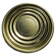 1 Karton Deckel für Dosen 99 neutral Gold - Salmgastro Onlineshop-0606700-Maier Verpackungen-