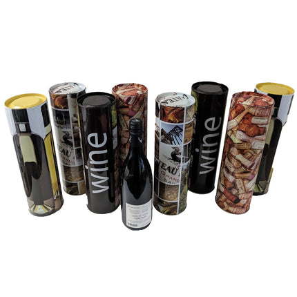 8 Weindosen mit 4 verschieden Designs Geschenkkarton Box Bechdose - Salmgastro Onlineshop-8130680_8-Salmgastro Onlineshop-