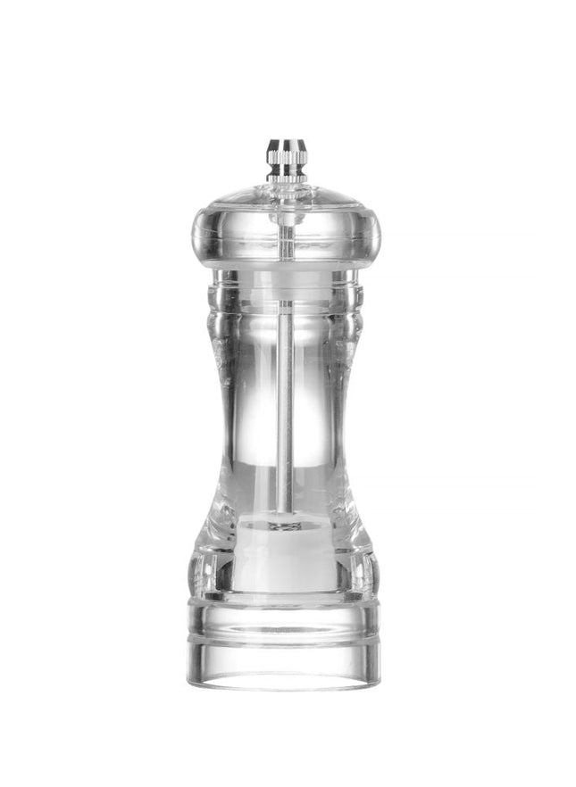 Acryl-Salzmühle, HENDI, Transparent, ø50x(H)140mm - Salmgastro Onlineshop-469651-Hendi-8711369469651