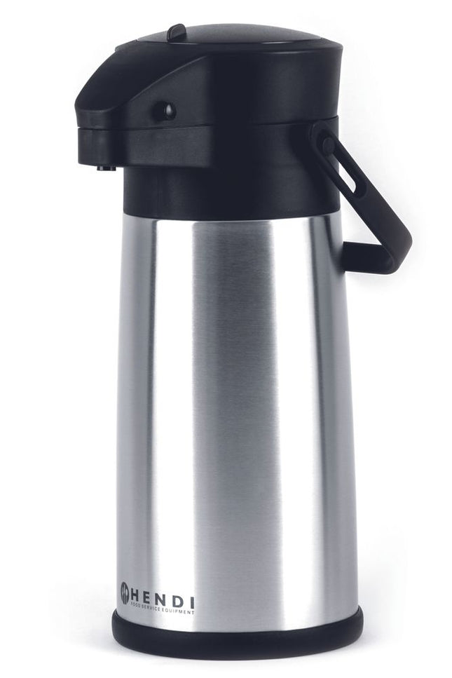 Airpot Pumpkanne - 2,2 L, HENDI, 2,2L, ø150x(H)340mm - Salmgastro Onlineshop-448908-Hendi-8711369448908