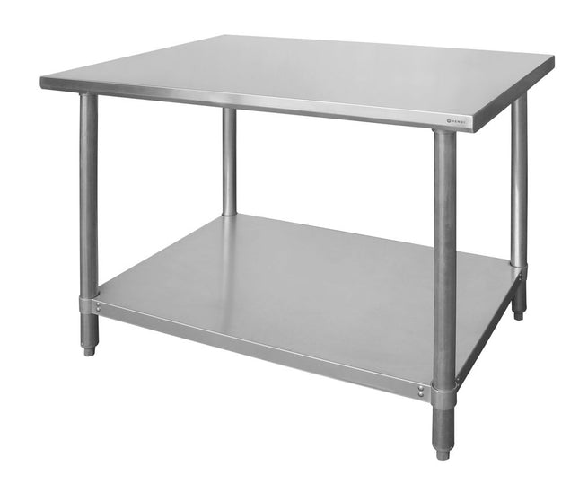 Arbeitstisch zentral, HENDI, 1400x600x(H)880mm - Salmgastro Onlineshop-812464-Hendi-8711369812464