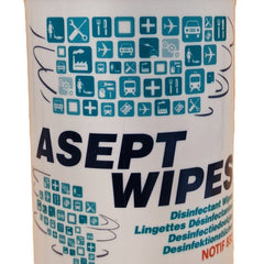 Asept Wipes | Desinfektions- und Reinigungstücher Hände Desinfektion 150 Vliestücher - Salmgastro Onlineshop-8165600-Asept Wipes-