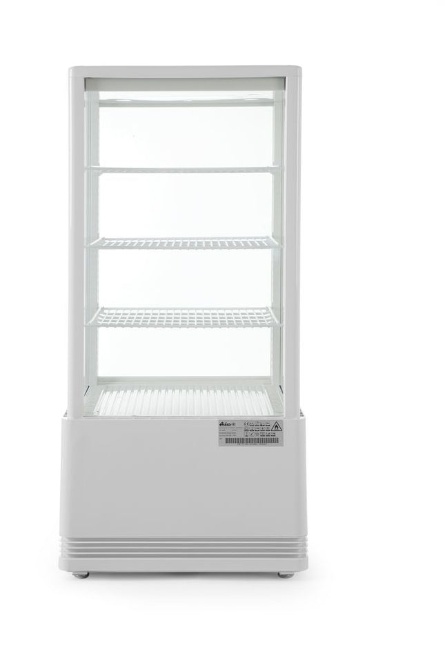 Aufsatz-Kühlvitrine 78 Liter, Arktic, Weiß, 230V/170W, 452x406x(H)966mm - Salmgastro Onlineshop-233641-Hendi-8711369233641