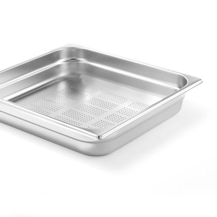Behälter GN 2/3 perforiert, HENDI, Profi Line, GN 2/3, 5,5L, (H)65mm - Salmgastro Onlineshop-802335-Hendi-8711369802335