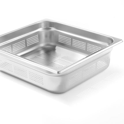 Behälter GN 2/3 perforiert, HENDI, Profi Line, GN 2/3, 9L, (H)100mm - Salmgastro Onlineshop-802328-Hendi-8711369802328