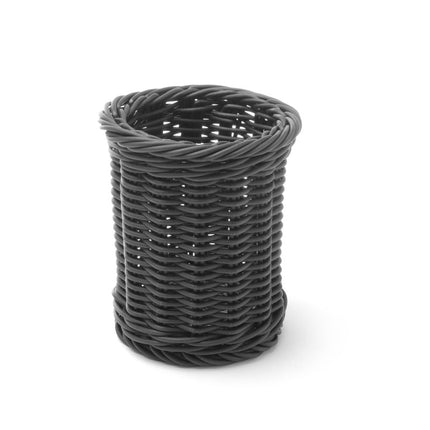Besteckkorb, HENDI, Schwarz, ø100x(H)120mm - Salmgastro Onlineshop-426210-Hendi-8711369426210