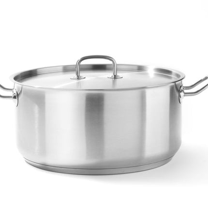 Bratentopf - mit Deckel, HENDI, Kitchen Line, 12L, ø320x(H)150mm - Salmgastro Onlineshop-836040-Hendi-8711369836040