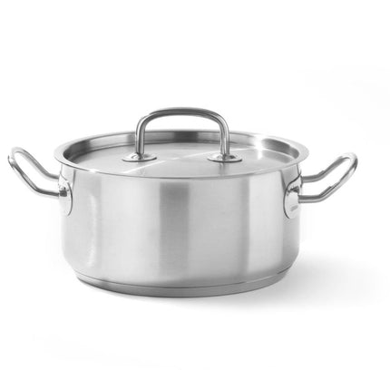 Bratentopf - mit Deckel, HENDI, Kitchen Line, 2,9L, ø200x(H)95mm - Salmgastro Onlineshop-836019-Hendi-8711369836019