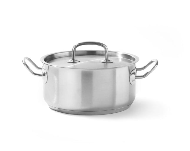 Bratentopf - mit Deckel, HENDI, Kitchen Line, 2,9L, ø200x(H)95mm - Salmgastro Onlineshop-836019-Hendi-8711369836019