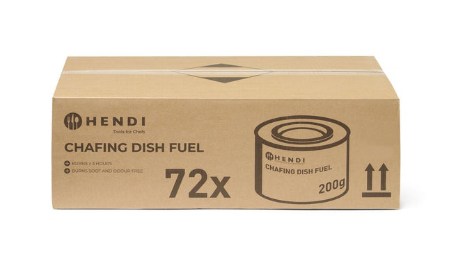 Chafing Dish Brennpaste (NL/DE/FR/EN), HENDI, 72 Stk - Salmgastro Onlineshop-194355-Hendi-8711369194355