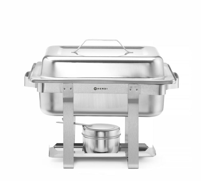 Chafing Dish Gastronorm 1/2, HENDI, Kitchen Line, 4,5L, 385x295x(H)310mm - Salmgastro Onlineshop-475201-Hendi-8711369475201