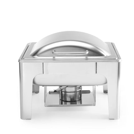 Chafing Dish GN 1/2, Satiniert, HENDI, Profi Line, 4L, 365x370x(H)280mm - Salmgastro Onlineshop-470268-Hendi-8711369470268