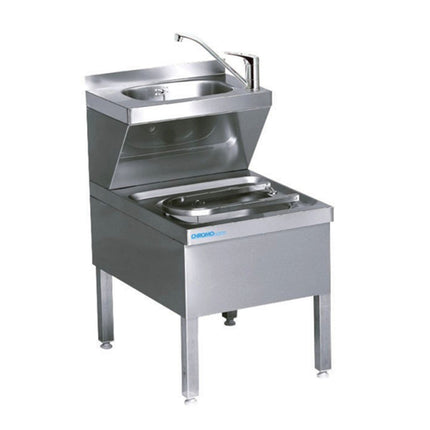 Chromonorm Ausguss-Handwasch-Kombination - Salmgastro Onlineshop-AK0605C0000-Chromonorm-