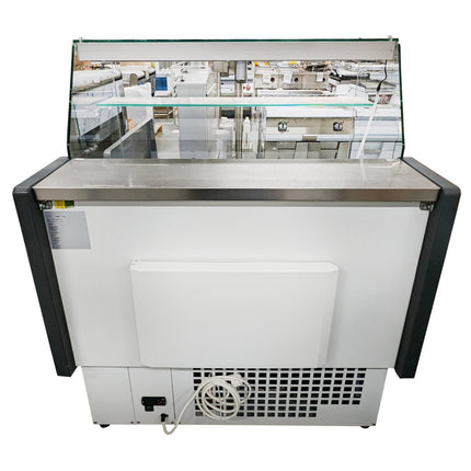 Coreco Profi Kühltheke 100 mit eckigem Frontglas elektrisch Warenpräsentation gebraucht - Salmgastro Onlineshop-8171049-Coreco-
