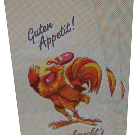 Dagema 1 Karton Hähnchenbeutel 1/1 "Hahn Guten Appetit" - Salmgastro Onlineshop-0502500-Dagema-