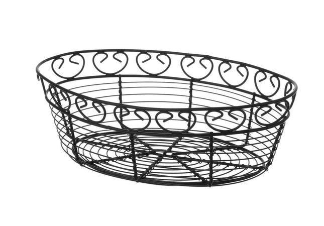 Drahtkorb Deco, oval, HENDI, 255x160x(H)80mm - Salmgastro Onlineshop-425879-Hendi-8711369425879