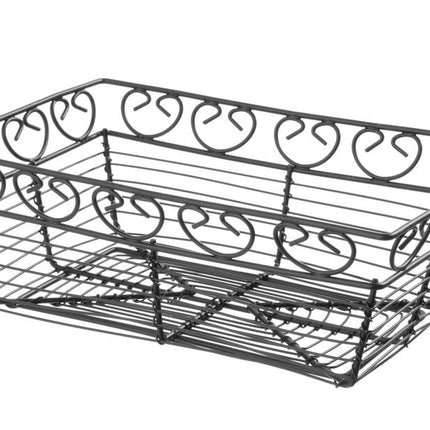 Drahtkorb Deco, rechteckig, HENDI, 230x150x(H)80mm - Salmgastro Onlineshop-425855-Hendi-8711369425855
