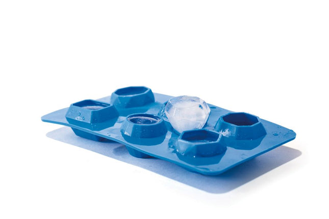 Eiswürfelform edelsteinförmig, Bar up, Blau, 2 Stk., 190x105x(H)30mm - Salmgastro Onlineshop-679012-Hendi-8711369679012