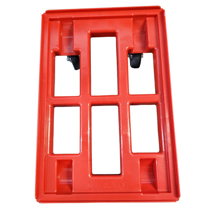 ESB Gastrorolli Transportrolli PP Rot Stabil leise rollend Transportwagen - Salmgastro Onlineshop-8110847-ESB-