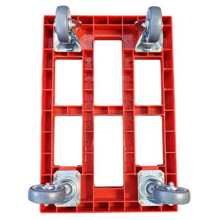 ESB Gastrorolli Transportrolli PP Rot Stabil leise rollend Transportwagen - Salmgastro Onlineshop-8110847-ESB-