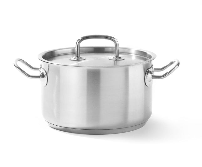 Fleischtopf - mit Deckel, HENDI, Kitchen Line, 3,5L, ø200x(H)115mm - Salmgastro Onlineshop-836200-Hendi-8711369836200