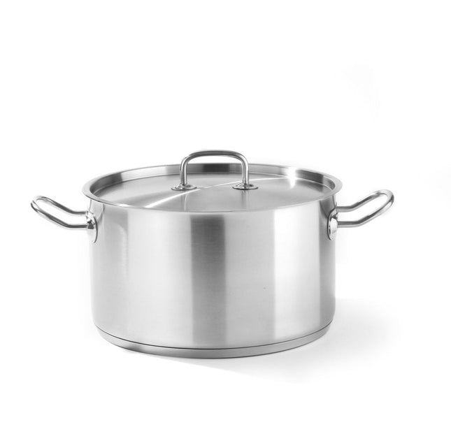 Fleischtopf - mit Deckel, HENDI, Kitchen Line, 9,5L, ø280x(H)155mm - Salmgastro Onlineshop-836408-Hendi-8711369836408