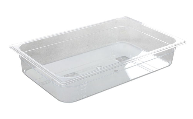 Gastronorm Behälter 1/1, HENDI, Profi Line, GN 1/1, 14L, Transparent, 530x325x(H)100mm - Salmgastro Onlineshop-861226-Hendi-8711369861226