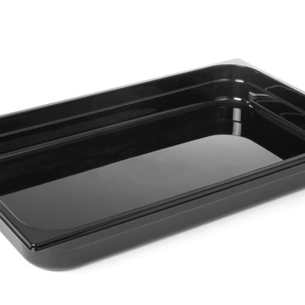 Gastronorm Behälter 1/1, HENDI, Profi Line, GN 1/1, 9L, Schwarz, 530x325x(H)65mm - Salmgastro Onlineshop-862209-Hendi-8711369862209