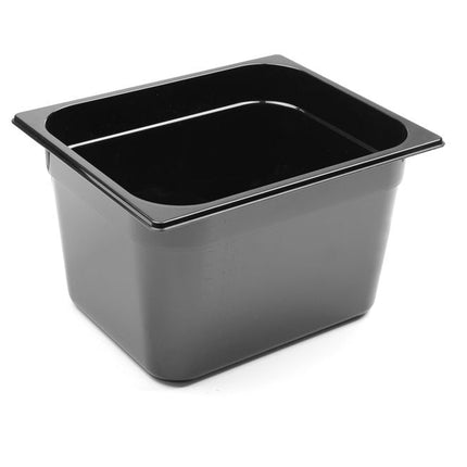 Gastronorm Behälter 1/2, HENDI, Profi Line, GN 1/2, 12,5L, Schwarz, 325x265x(H)200mm - Salmgastro Onlineshop-862407-Hendi-8711369862407
