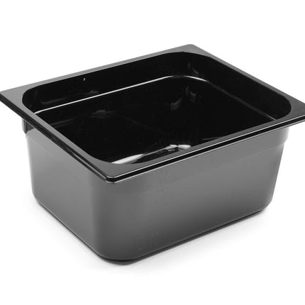 Gastronorm Behälter 1/2, HENDI, Profi Line, GN 1/2, 9,5L, Schwarz, 325x265x(H)150mm - Salmgastro Onlineshop-862414-Hendi-8711369862414