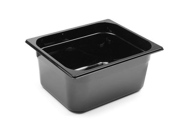 Gastronorm Behälter 1/2, HENDI, Profi Line, GN 1/2, 9,5L, Schwarz, 325x265x(H)150mm - Salmgastro Onlineshop-862414-Hendi-8711369862414