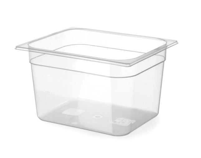 Gastronorm Behälter 1/2, HENDI, Profi Line, GN 1/2, 9,5L, Transparent, 325x265x(H)150mm - Salmgastro Onlineshop-880111-Hendi-8711369880111