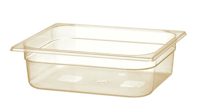 Gastronorm Behälter 1/2, hochtemperaturbeständig, HENDI, GN 1/2, 6,1L, Transparent, 325x265x(H)100mm - Salmgastro Onlineshop-869376-Hendi-8711369869376