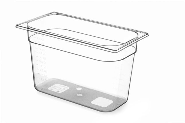 Gastronorm Behälter 1/3, HENDI, GN 1/3, 7,8L, Transparent, 325x176x(H)200mm - Salmgastro Onlineshop-869406-Hendi-8711369869406