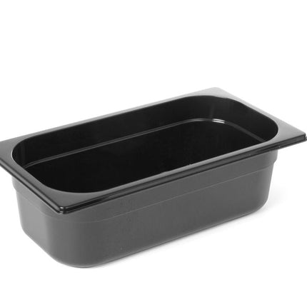 Gastronorm Behälter 1/3, HENDI, Profi Line, GN 1/3, 4L, Schwarz, 325x176x(H)100mm - Salmgastro Onlineshop-862520-Hendi-8711369862520
