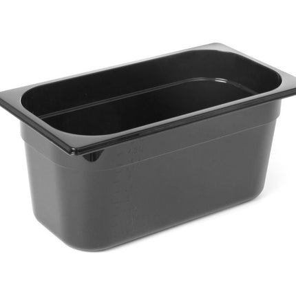 Gastronorm Behälter 1/3, HENDI, Profi Line, GN 1/3, 5,7L, Schwarz, 325x176x(H)150mm - Salmgastro Onlineshop-862513-Hendi-8711369862513
