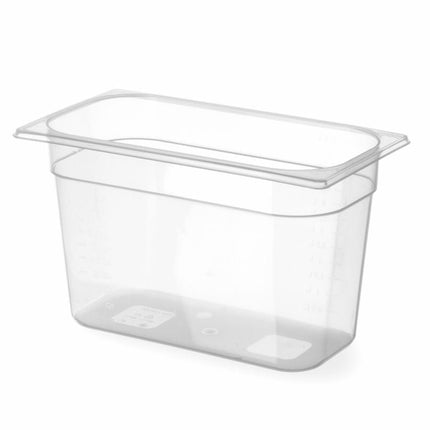 Gastronorm Behälter 1/3, HENDI, Profi Line, GN 1/3, 5,7L, Transparent, 325x176x(H)150mm - Salmgastro Onlineshop-880210-Hendi-8711369880210