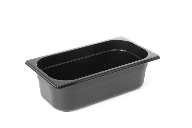 Gastronorm Behälter 1/4, HENDI, Profi Line, GN 1/4, 2,8L, Schwarz, 265x162x(H)100mm - Salmgastro Onlineshop-862629-Hendi-8711369862629