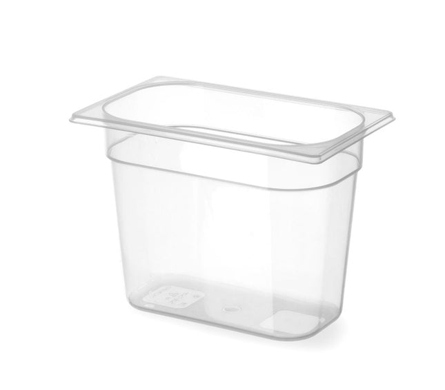 Gastronorm Behälter 1/4, HENDI, Profi Line, GN 1/4, 2,8L, Transparent, 265x162x(H)100mm - Salmgastro Onlineshop-880326-Hendi-8711369880326