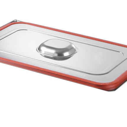 Gastronorm-Deckel mit Silikonrand, HENDI, Profi Line, GN 1/3, 325x176mm - Salmgastro Onlineshop-802632-Hendi-8711369802632