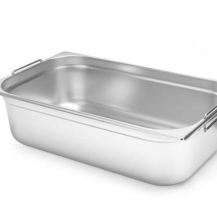 Gastronormbehälter 1/1 Budget Line mit Griffen, HENDI, Budget Line, GN 1/1, 21L, 530x325x(H)150mm - Salmgastro Onlineshop-817148-Hendi-8711369817148