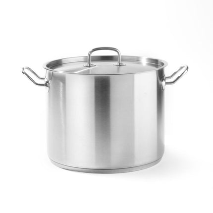 Gemüsetopf - mit Deckel, HENDI, Kitchen Line, 13,5L, ø280x(H)220mm - Salmgastro Onlineshop-837405-Hendi-8711369837405