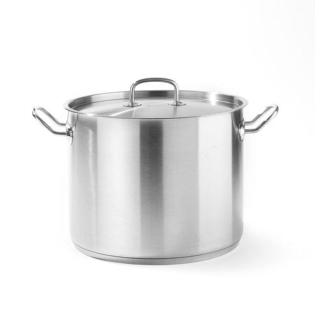 Gemüsetopf - mit Deckel, HENDI, Kitchen Line, 13,5L, ø280x(H)220mm - Salmgastro Onlineshop-837405-Hendi-8711369837405