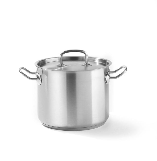 Gemüsetopf - mit Deckel, HENDI, Kitchen Line, 5L, ø200x(H)160mm - Salmgastro Onlineshop-837207-Hendi-8711369837207