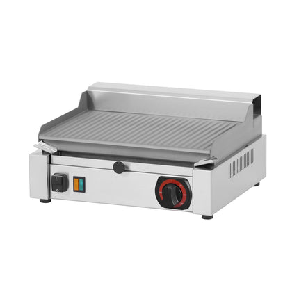 Hagsfeld Elektro Grillplatte Griddleplatte gerippt Plus 215 230 V - Salmgastro Onlineshop-8173138-Hagsfeld-