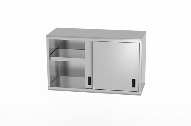 Hängeschrank mit Schiebetüren – geschweißt, Tiefe: 400 mm, HENDI, Profi Line, 1000x400x(H)600mm - Salmgastro Onlineshop-814185-Hendi-8711369814185