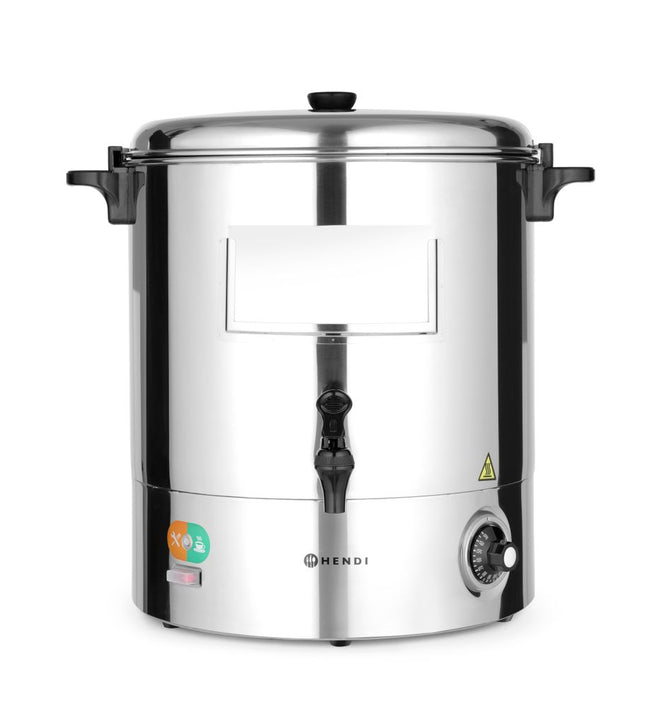 Heißgetränkespender, HENDI, 28L, 230V/2200W, ø465x(H)490mm - Salmgastro Onlineshop-209905-Hendi-8711369209905