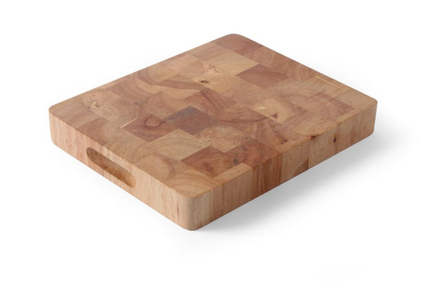 Holzschneidbrett, HENDI, GN 1/2, Holz, 265x325x(H)45mm - Salmgastro Onlineshop-506912-Hendi-8711369506912