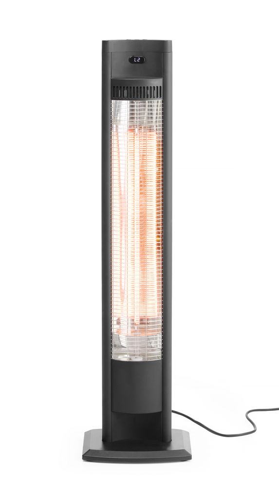 Infrarot-Heizgerät "Tornado", HENDI, Schwarz, 230V/2000W, 150x262x(H)1109mm - Salmgastro Onlineshop-272435-Hendi-8711369272435